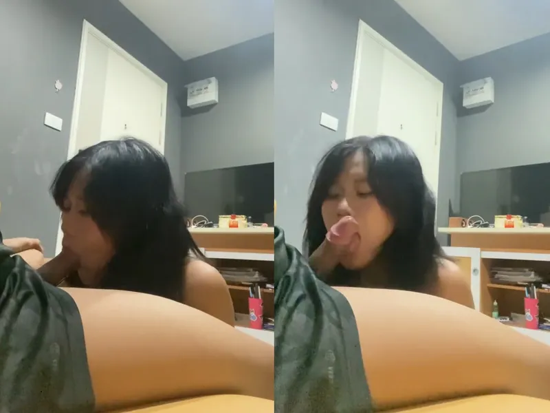 Em mê liếm chim đến mức ho sặc sụ p1